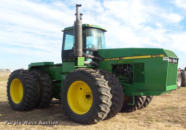 image for item DA5110 1991 John Deere 8760 4WD tractor
