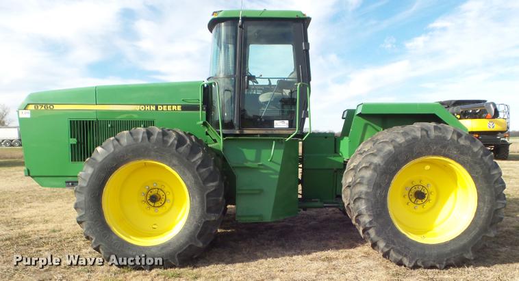 image for item DA5110 1991 John Deere 8760 4WD tractor