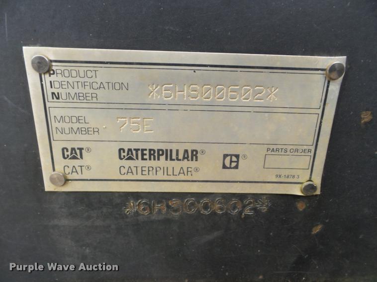 image for item DA5154 2000 Caterpillar Challenger 75E tractor