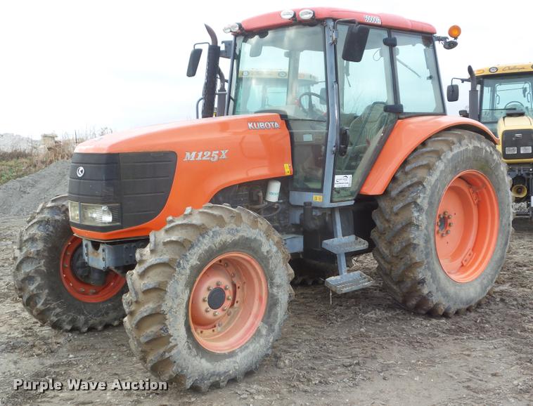 image for item DA5162 2008 Kubota M125DTC MFWD tractor