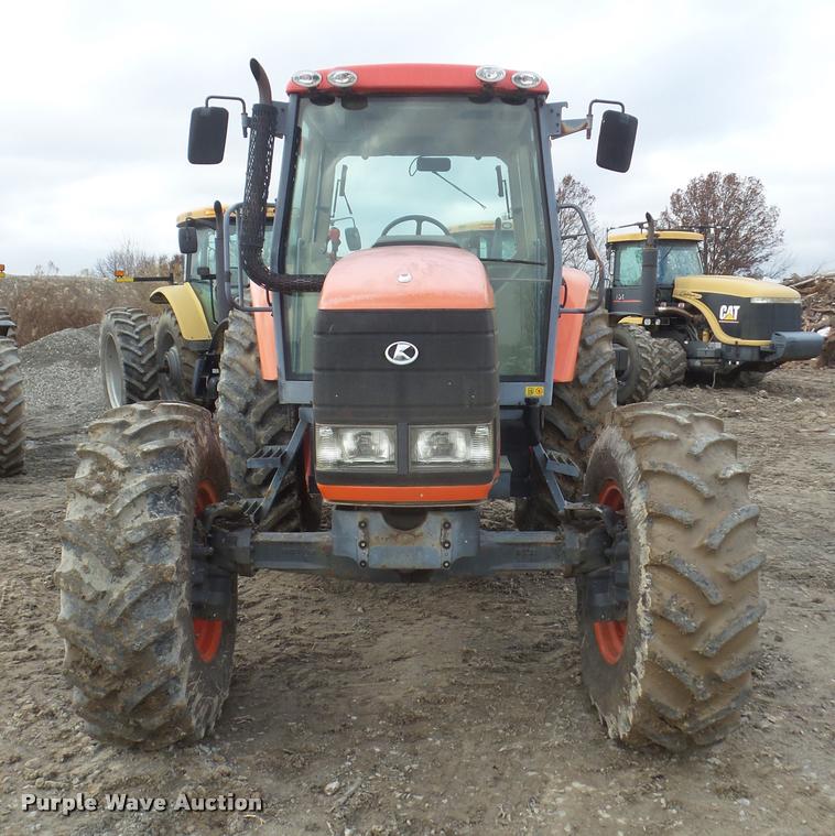 image for item DA5162 2008 Kubota M125DTC MFWD tractor