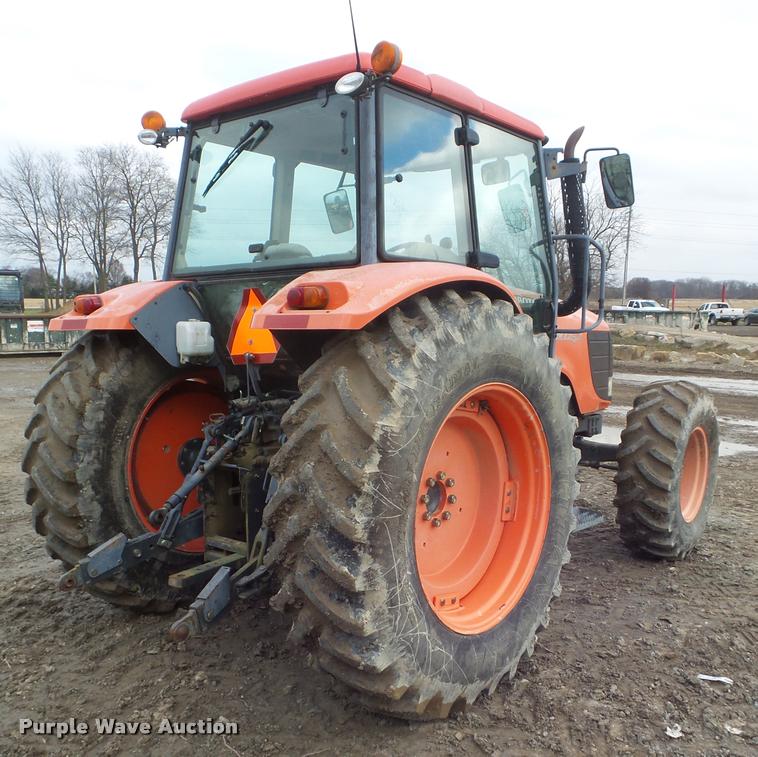 image for item DA5162 2008 Kubota M125DTC MFWD tractor