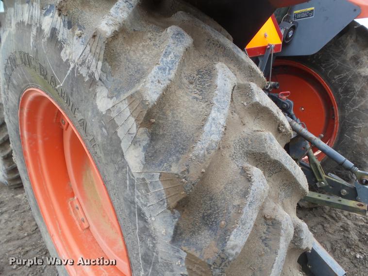 image for item DA5162 2008 Kubota M125DTC MFWD tractor