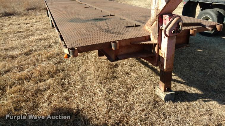 image for item DB0789 1977 shop built trailer