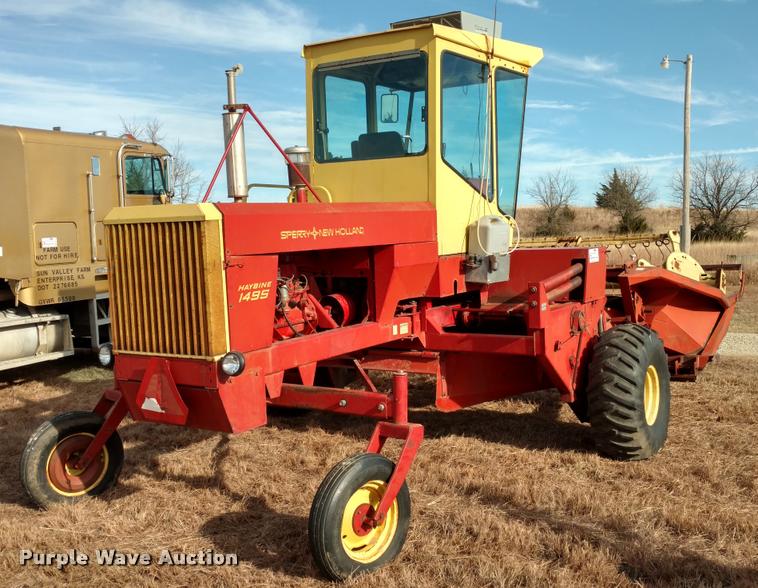 image for item DB0794 1981 New Holland 1495 haybine swather