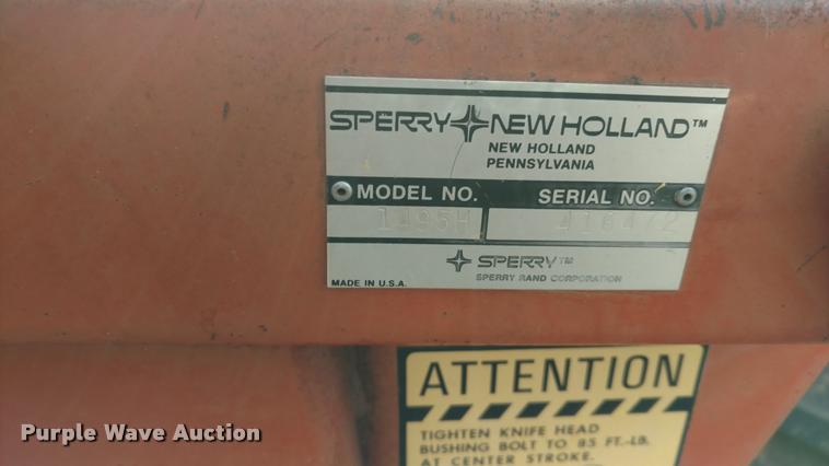 image for item DB0794 1981 New Holland 1495 haybine swather