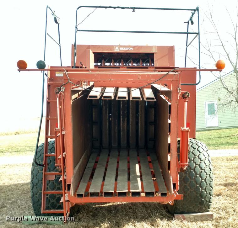 image for item DB0796 Hesston 4900 large square baler