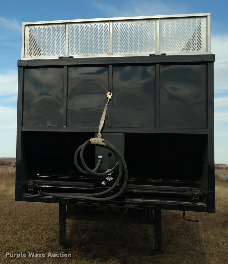 image for item DB0801 2016 Taller Fehr live bottom silage trailer