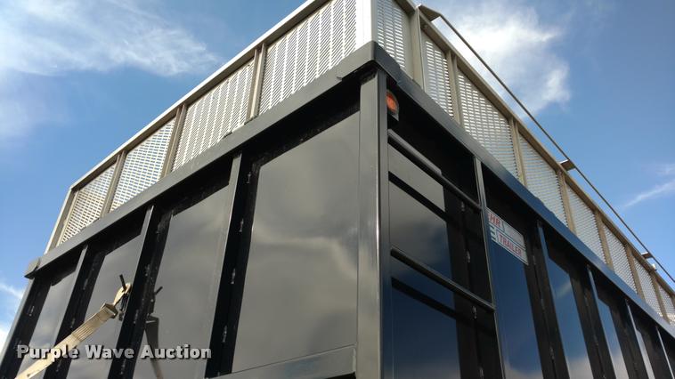 image for item DB0801 2016 Taller Fehr live bottom silage trailer