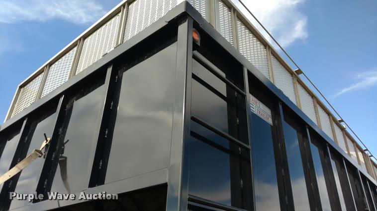 image for item DB0801 2016 Taller Fehr live bottom silage trailer