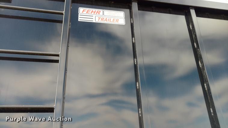 image for item DB0801 2016 Taller Fehr live bottom silage trailer