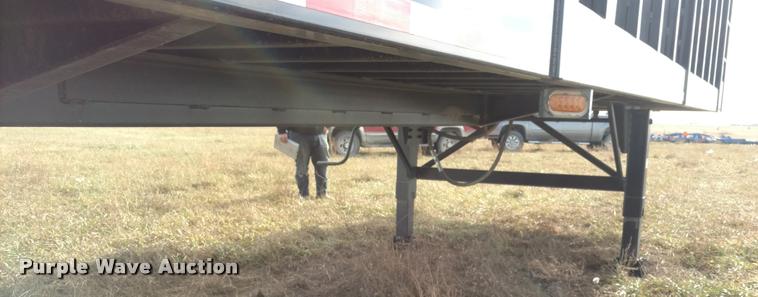image for item DB0801 2016 Taller Fehr live bottom silage trailer