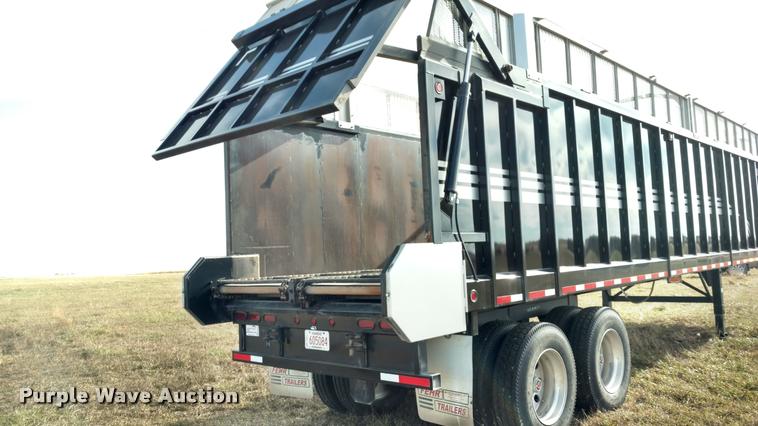 image for item DB0801 2016 Taller Fehr live bottom silage trailer