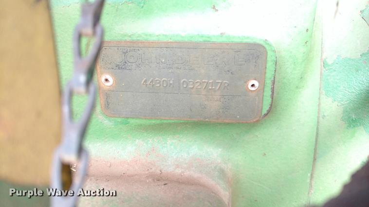 image for item DB0809 1974 John Deere 4430 HFWD tractor