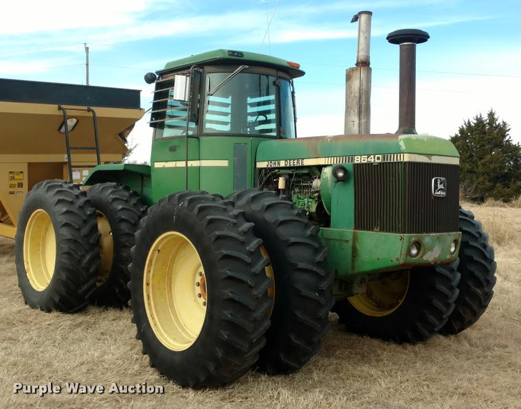 image for item DB0810 1981 John Deere 8640 4WD tractor