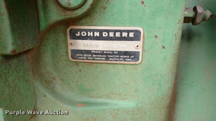 image for item DB0810 1981 John Deere 8640 4WD tractor
