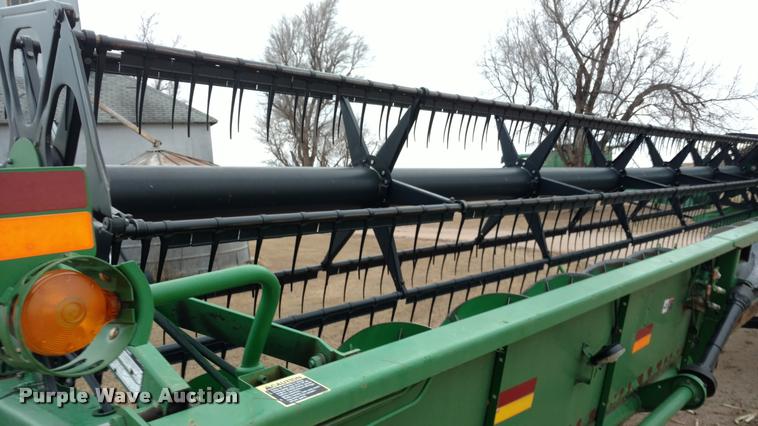 image for item DB0815 2000 John Deere 930F flex head