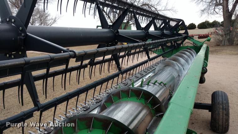 image for item DB0815 2000 John Deere 930F flex head