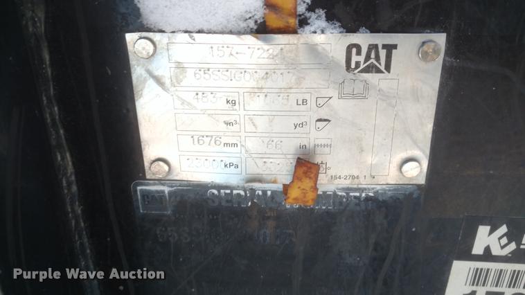 image for item DB0827 2005 Caterpillar grapple bucket