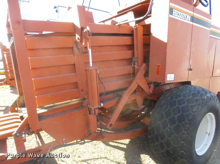 image for item DB1779 1993 AGCO Hesston 4900 large square baler