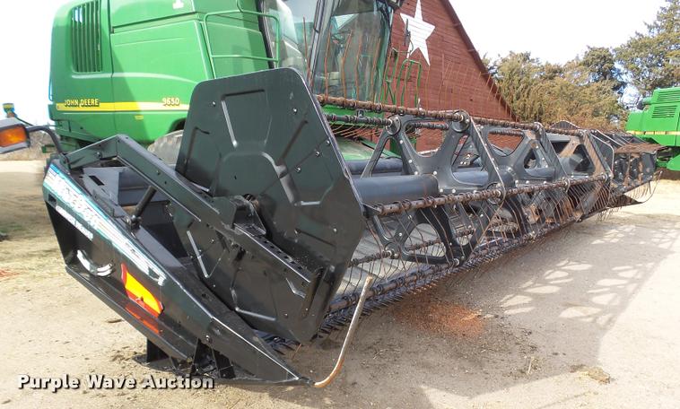 image for item DB1780 1999 MacDon 972 draper head