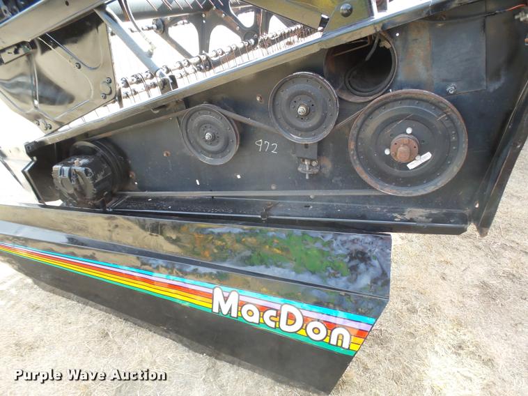 image for item DB1780 1999 MacDon 972 draper head