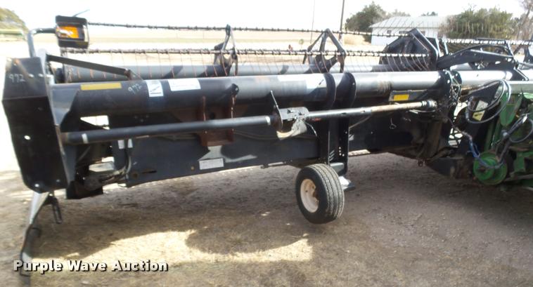 image for item DB1780 1999 MacDon 972 draper head