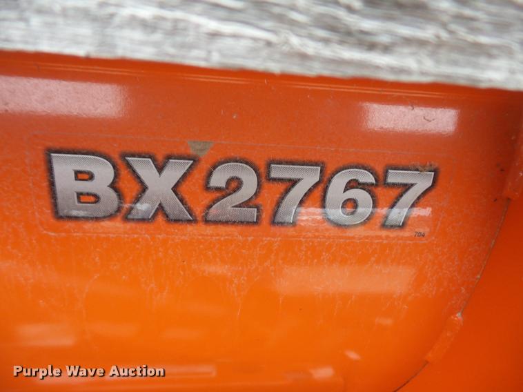 image for item DB2785 2015 Kubota BX2767 blade