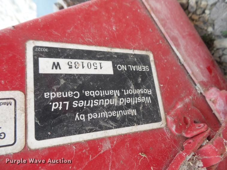 image for item DB2786 2013 Westfield WFDF614 drill fill auger