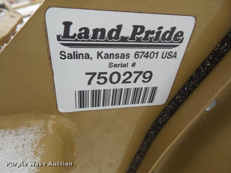 image for item DB2793 2012 Land Pride RTA1558 tiller