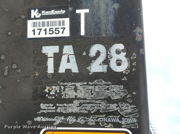 image for item DB2797 Westendorf TA26 loader