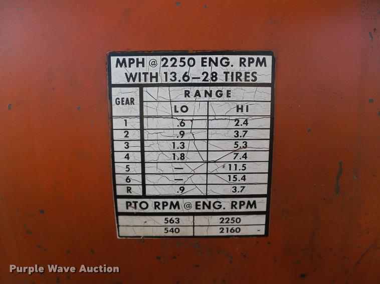 image for item DB4622 Allis Chalmers 160 tractor