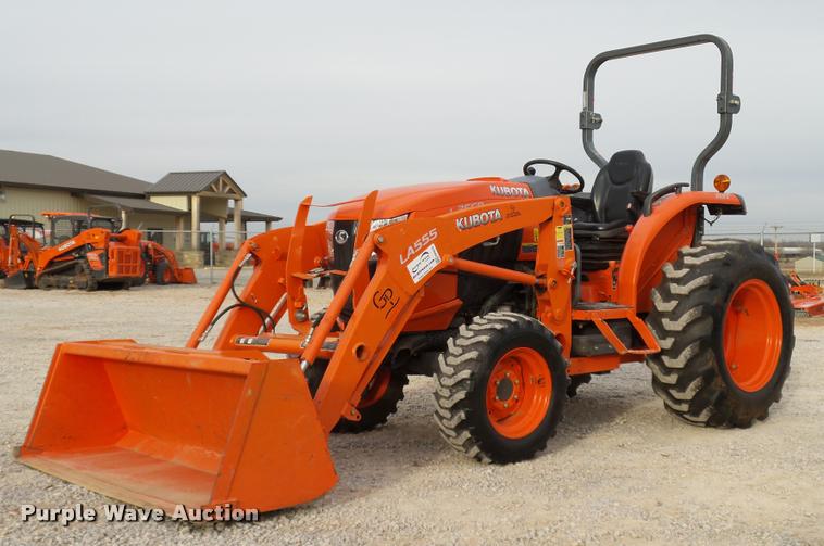 image for item DB4630 2013 Kubota L3560 HST MFWD tractor