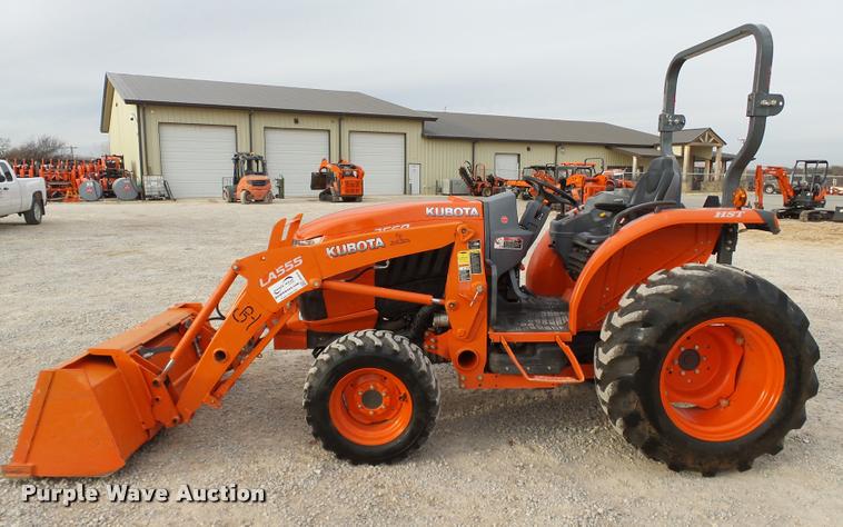 image for item DB4630 2013 Kubota L3560 HST MFWD tractor