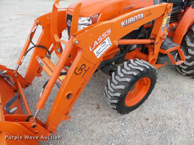 image for item DB4630 2013 Kubota L3560 HST MFWD tractor