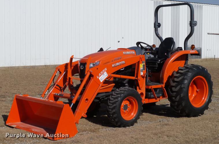 image for item DB4631 2013 Kubota L3560 HST MFWD tractor