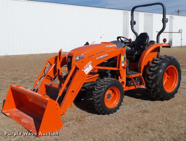 image for item DB4631 2013 Kubota L3560 HST MFWD tractor