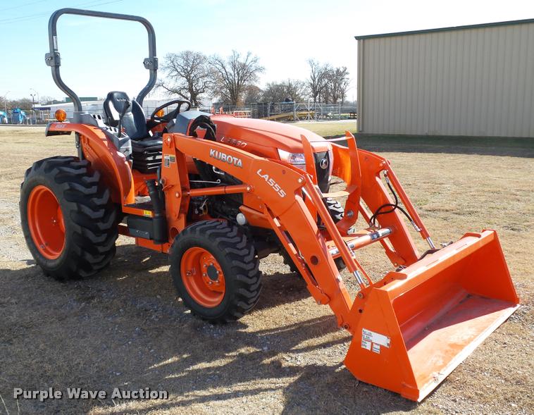 image for item DB4631 2013 Kubota L3560 HST MFWD tractor
