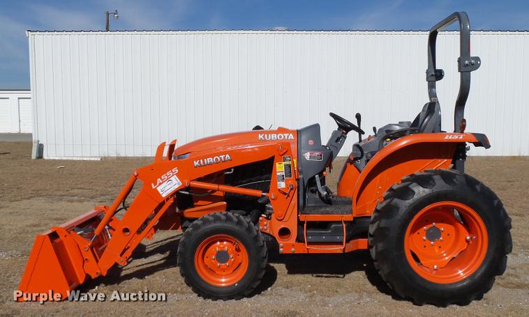 image for item DB4631 2013 Kubota L3560 HST MFWD tractor
