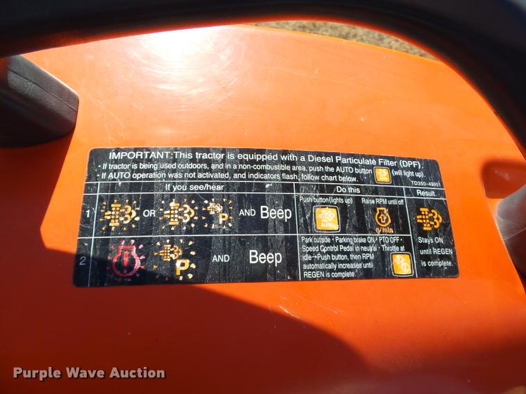 image for item DB4631 2013 Kubota L3560 HST MFWD tractor