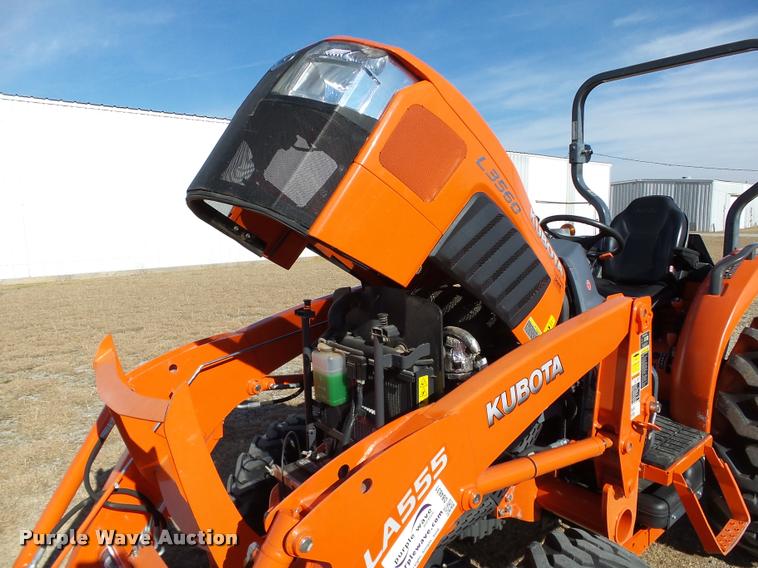 image for item DB4631 2013 Kubota L3560 HST MFWD tractor