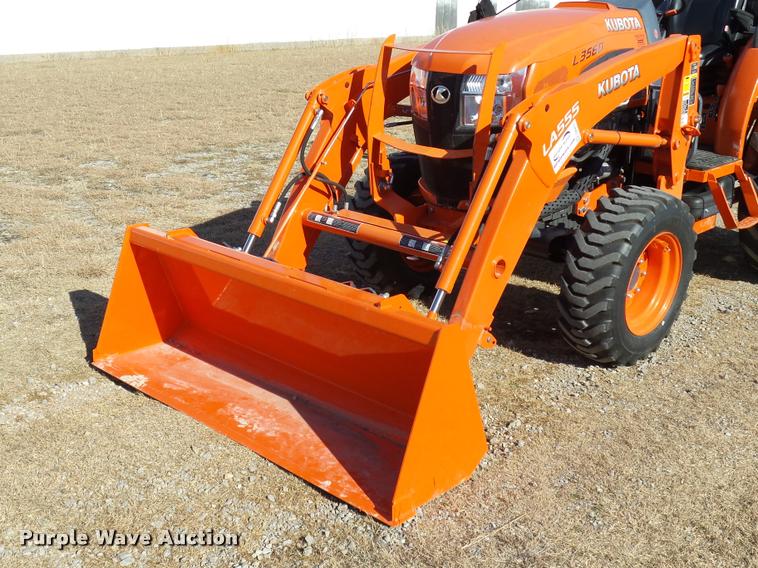image for item DB4631 2013 Kubota L3560 HST MFWD tractor