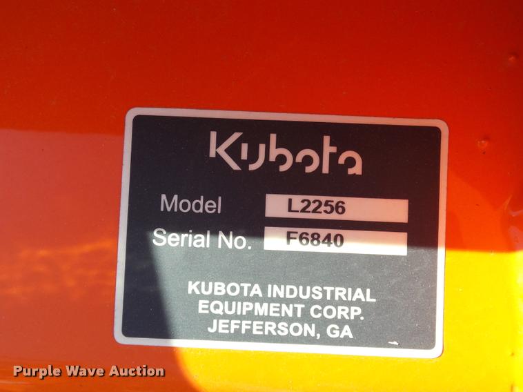 image for item DB4631 2013 Kubota L3560 HST MFWD tractor
