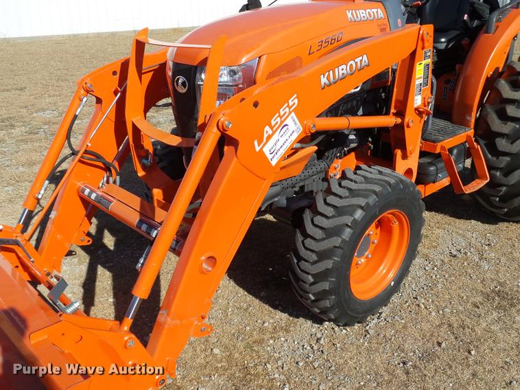 image for item DB4631 2013 Kubota L3560 HST MFWD tractor