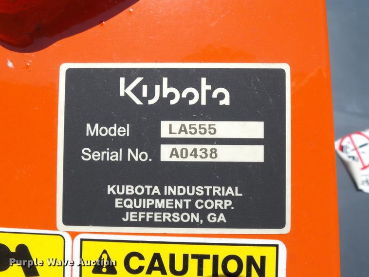 image for item DB4631 2013 Kubota L3560 HST MFWD tractor