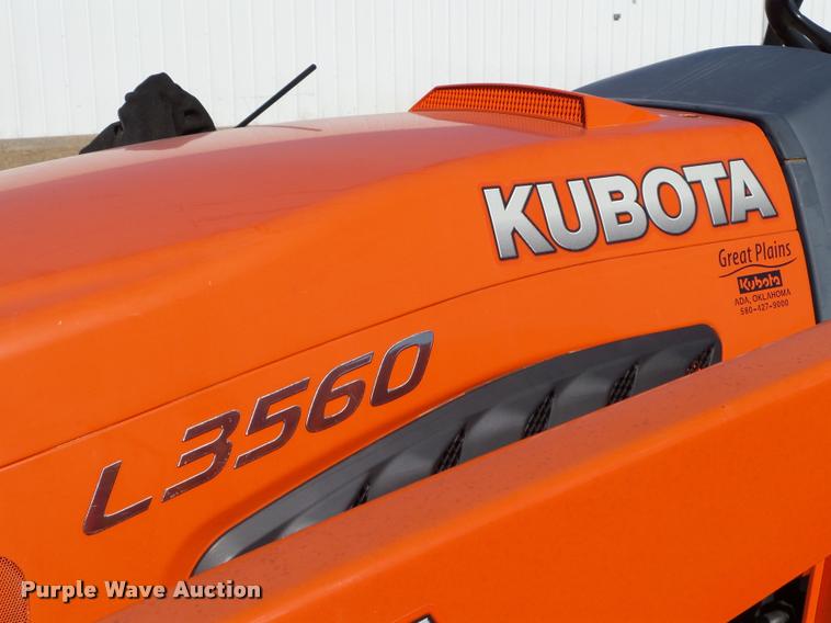 image for item DB4631 2013 Kubota L3560 HST MFWD tractor