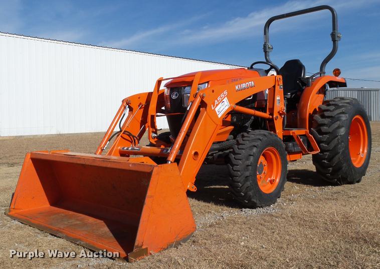 image for item DB4632 2013 Kubota L3560 HST MFWD tractor