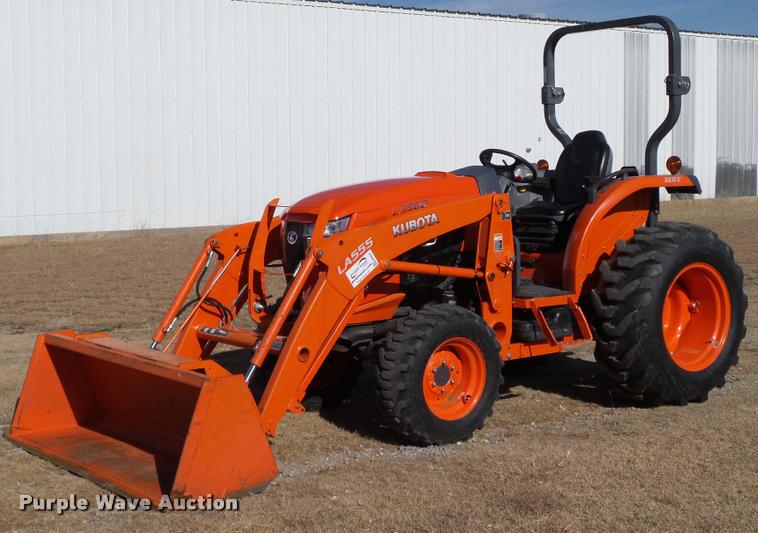 image for item DB4632 2013 Kubota L3560 HST MFWD tractor