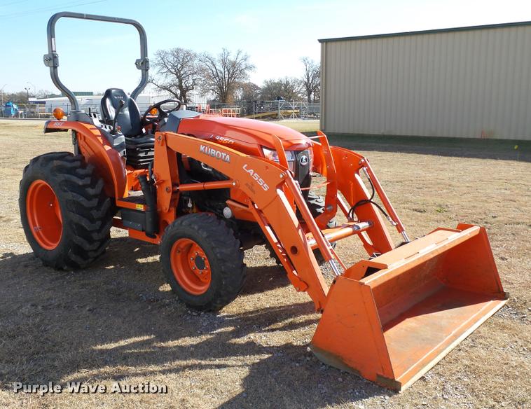 image for item DB4632 2013 Kubota L3560 HST MFWD tractor