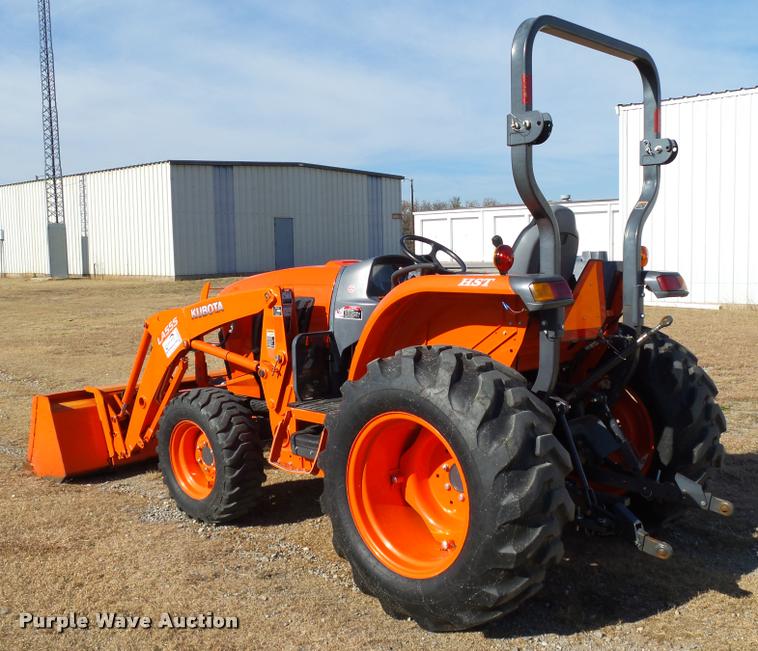 image for item DB4632 2013 Kubota L3560 HST MFWD tractor